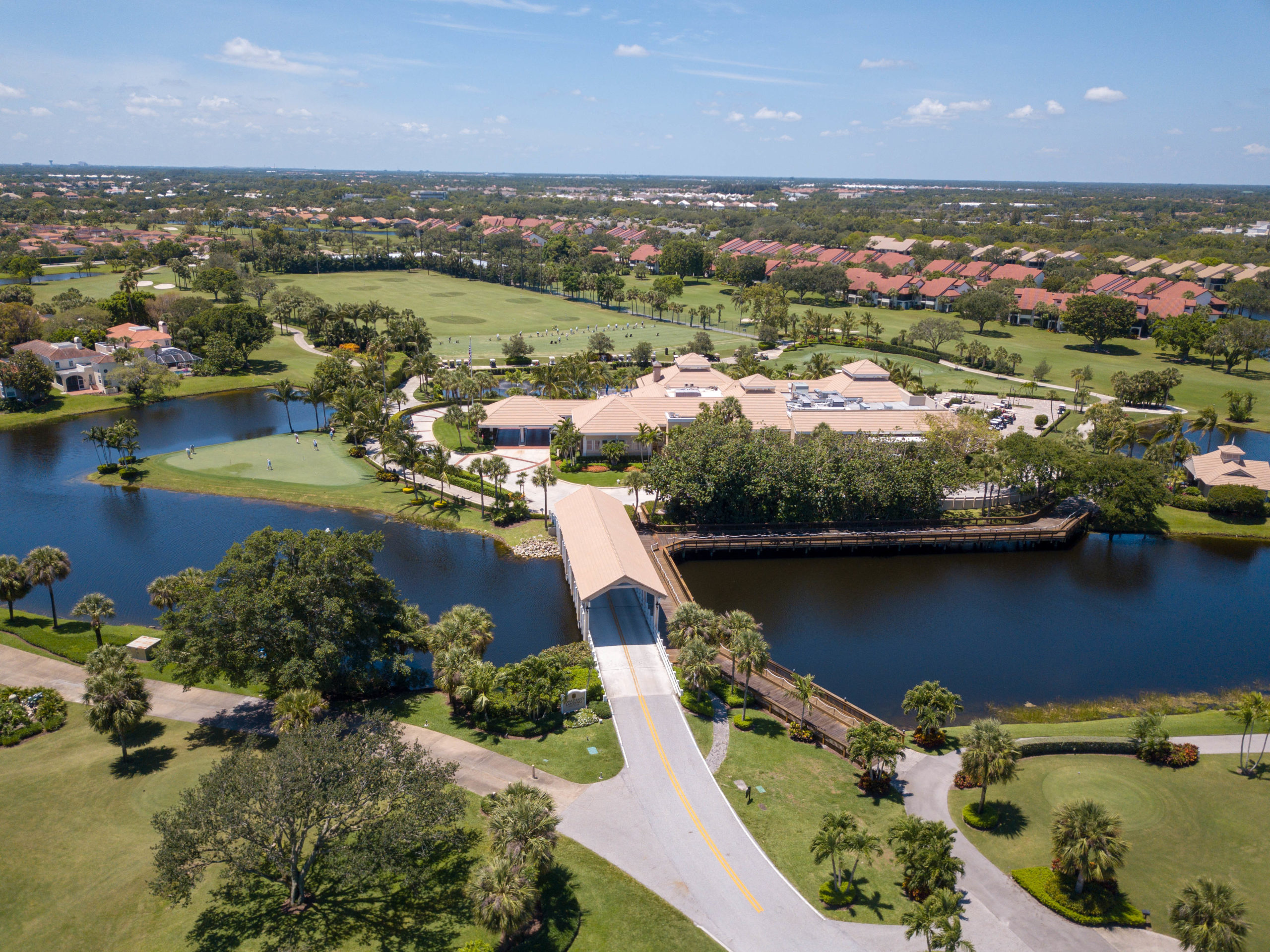 Jupiter community aerial view