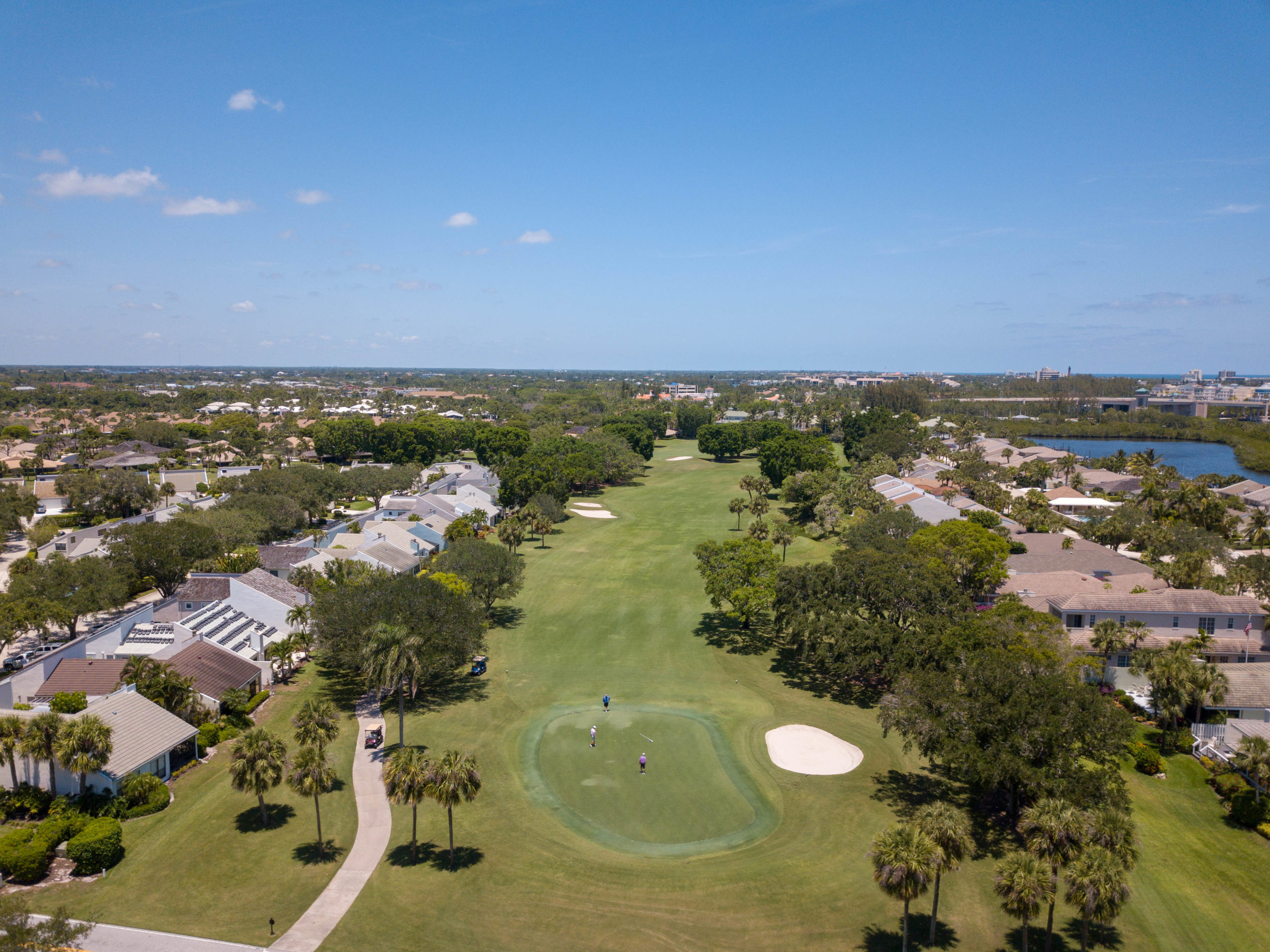 Jupiter community aerial view